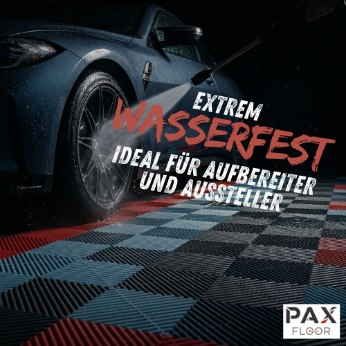 PAX-Floor Klickfliesen Garage Werkstatt